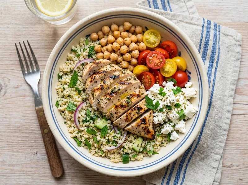 Mediterranean Chicken Bowl
