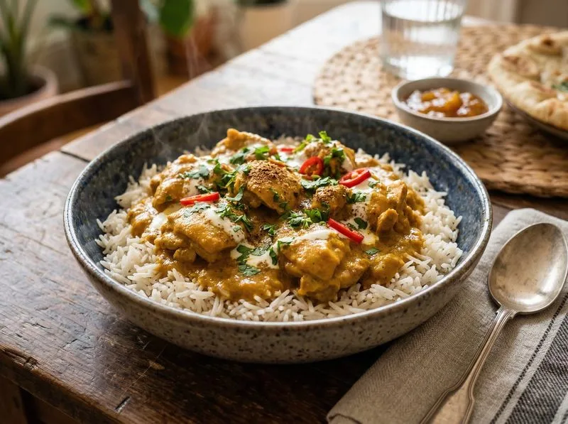 Chicken Curry Rice Mass Gain