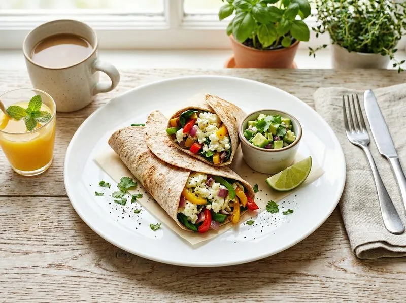 Egg White Breakfast Wrap